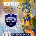 Nova Rainha de Bateria da Em Cima da Hora, Heater Anchieta, e Rei Jorge Amarelloh Prometem Brilhar no Carnaval 2025