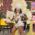 Após vencer concurso na França, Patricia Bombom é eleita musa da Em Cima da Hora através do Poderosas do Samba
