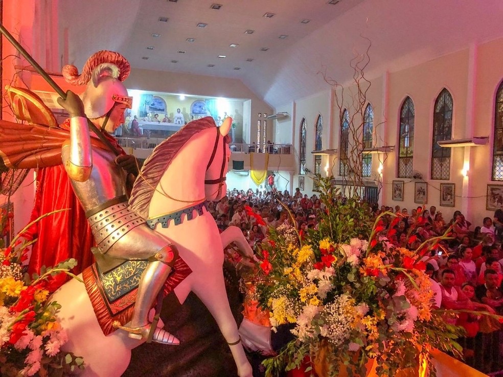 Celebração do Dia de São Jorge no Rio de Janeiro