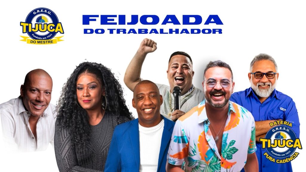 Unidos da Tijuca promove Feijoada do Trabalhador neste feriado com entrada franca