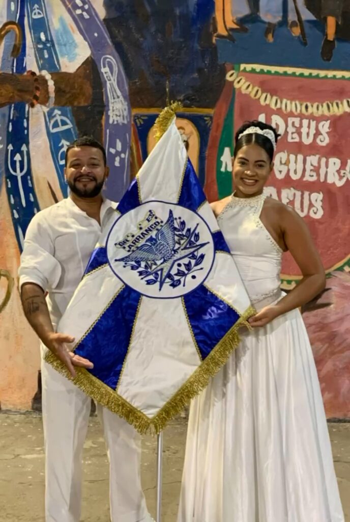 Novos Defensores do Pavilhão: Diego Falcão e Laryssa Victória Brilham no Arranco do Engenho de Dentro