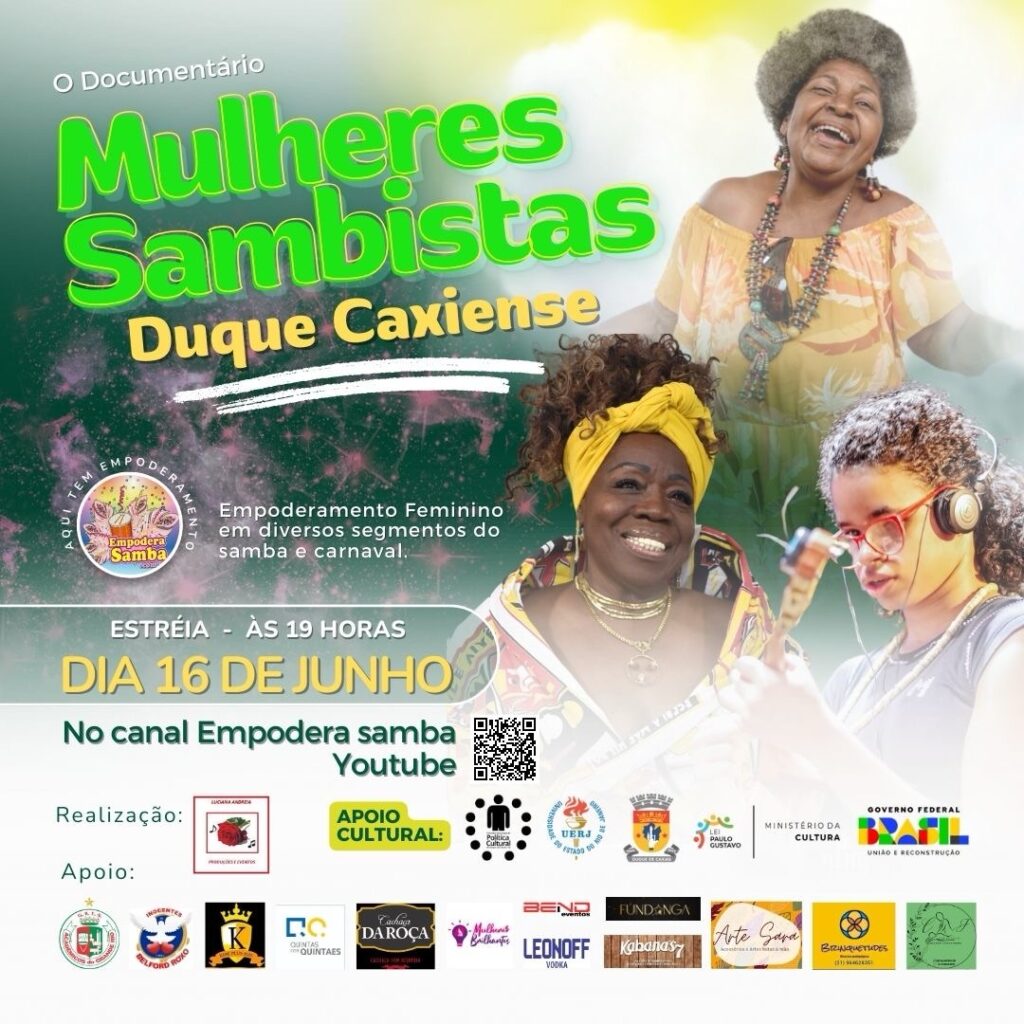 Documentário Mulheres Sambistas Duque Caxiense.