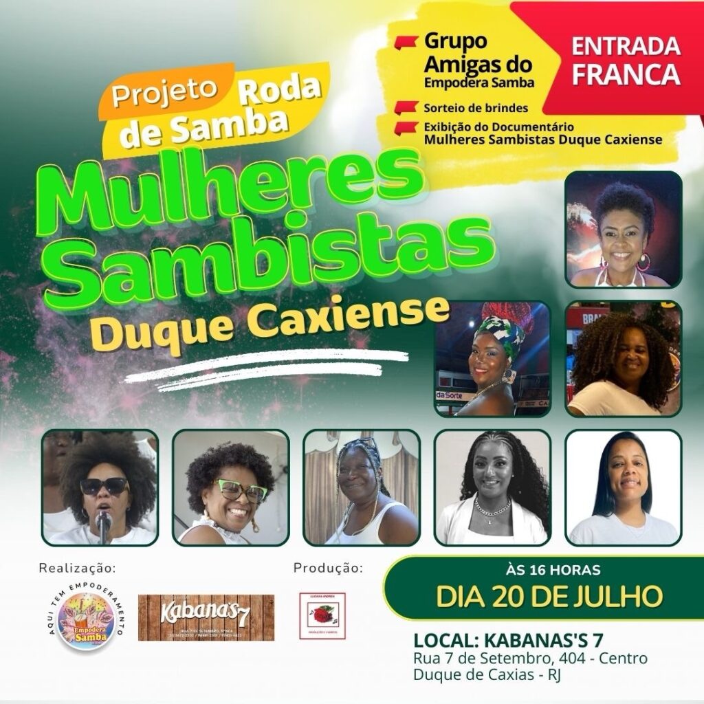 Comemoração do Dia Internacional da Mulher Negra Latino-Americana e Caribenha em Duque de Caxias