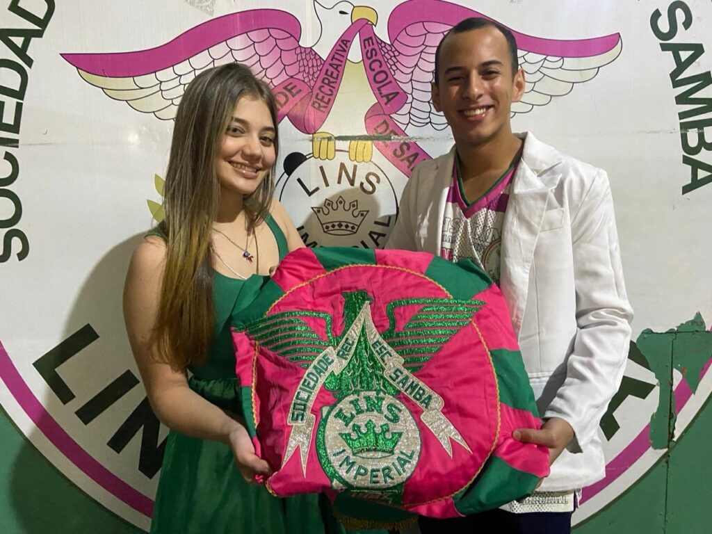 Lins Imperial apresenta segundo casal de mestre-sala e porta-bandeira para o Carnaval 2025