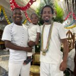 Diretores e moradores do Tuiuti, Alex Coutinho e Jorge Amarelloh promovem festa das crianças na comunidade neste domingo, 27