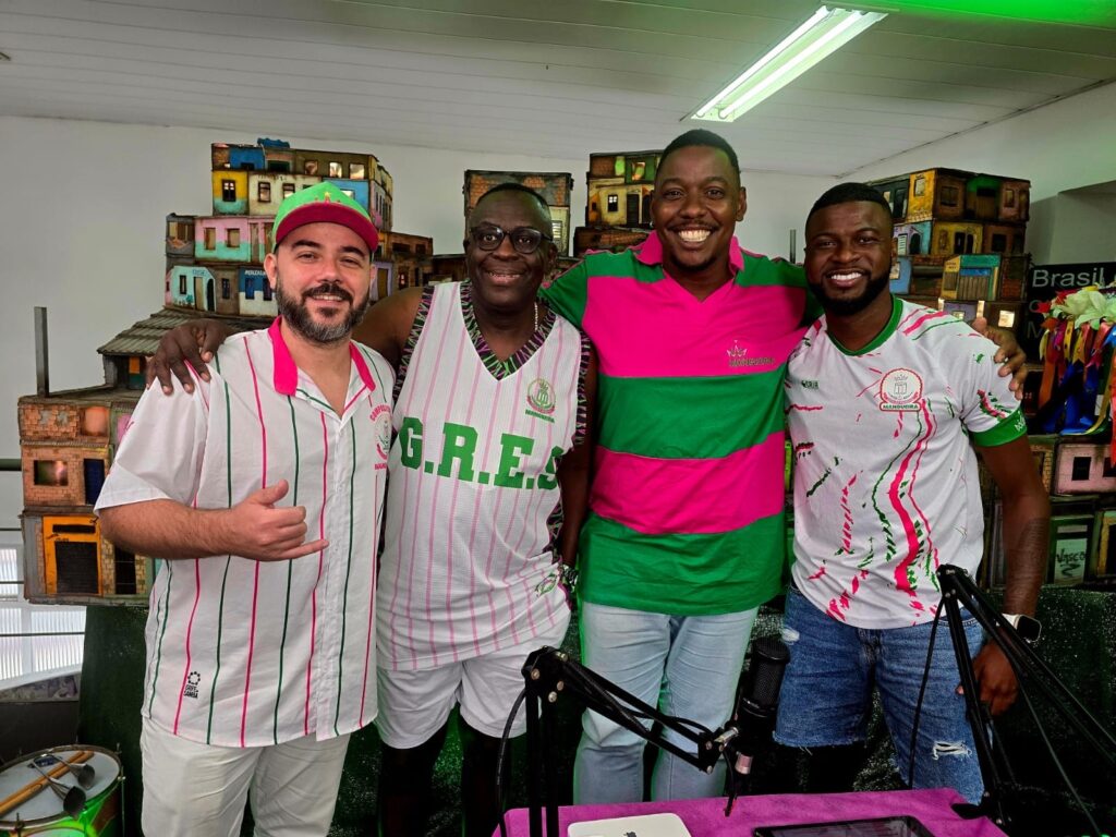 Fala Mangueira – o podcast da Verde e Rosa promete emocionar torcedores e comunidade da Verde e Rosa