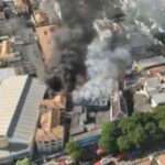 Incêndio na fábrica Maximus destrói fantasias de escolas da Série Ouro e deixa feridos