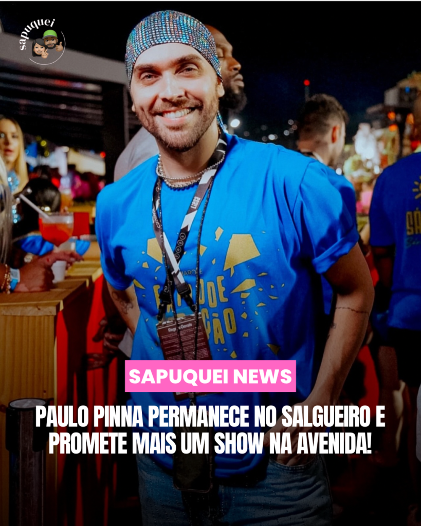 Paulo Pinna permanece no Salgueiro e promete mais um show na Avenida
