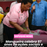 Mangueira celebra 97 anos com ações sociais e posse da nova gestão no Palácio do Samba