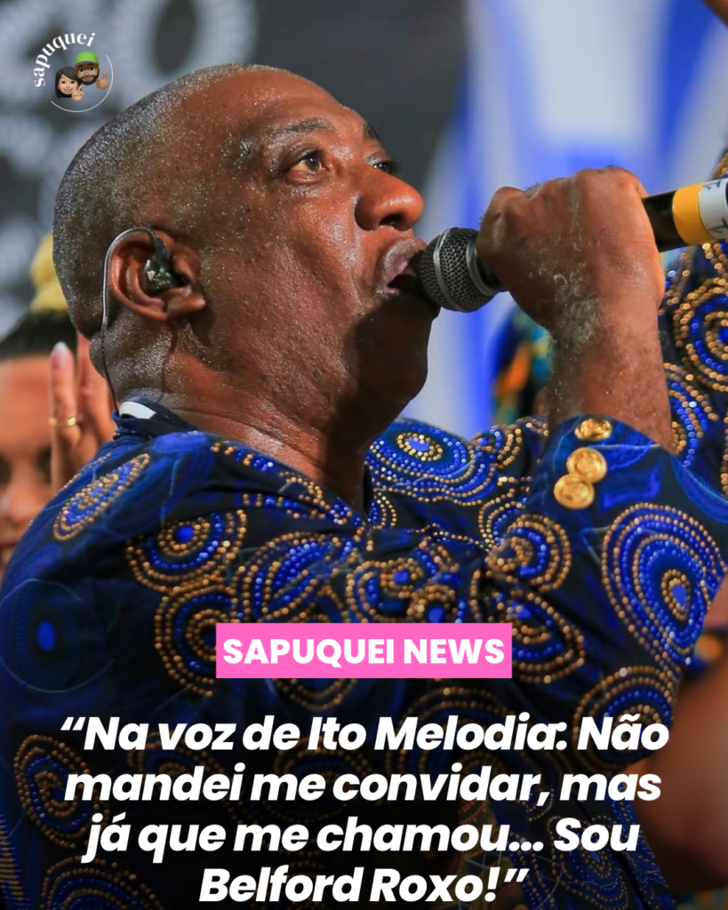 SAPUQUEI EXCLUSIVO: ITO MELODIA É O NOVO INTÉRPRETE DA INOCENTES DE BELFORD ROXO!