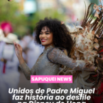 Unidos de Padre Miguel faz história ao desfilar na Disney de Hong Kong