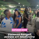 Vanessa Rangeli faz sua estreia como Rainha de Bateria da Acadêmicos de Niterói na festa do Império Serrano