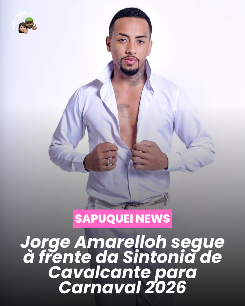 Jorge Amarelloh segue como Rei de Bateria da Em Cima da Hora rumo ao Carnaval 2026