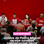 Unidos de Padre Miguel recebe sambas concorrentes neste sábado, dia 26, rumo ao Carnaval 2026