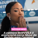 Marvvila é a nova musa da Portela rumo ao Carnaval 2026