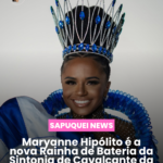 MARYANNE HIPÓLITO É A NOVA RAINHA DE BATERIA DA EM CIMA DA HORA PARA O CARNAVAL 2026