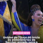Unidos da Tijuca dá início às eliminatórias de samba-enredo para o Carnaval 2026 nesta quinta-feira (7)