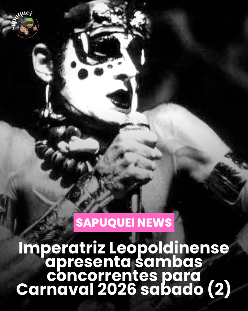 Imperatriz Leopoldinense apresenta os sambas concorrentes para o Carnaval 2026