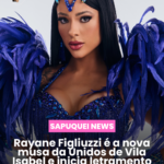 Rayane Figliuzzi é a nova musa da Unidos de Vila Isabel e inicia letramento racial para desfilar com consciência e respeito