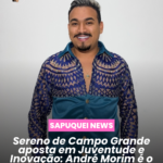🎭✨ Sereno de Campo Grande aposta em juventude e inovação: André Morim é o novo carnavalesco da escola!