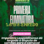 🎭 Imperatriz Leopoldinense dá largada à disputa de sambas para o Carnaval 2026 com 30 obras concorrentes!