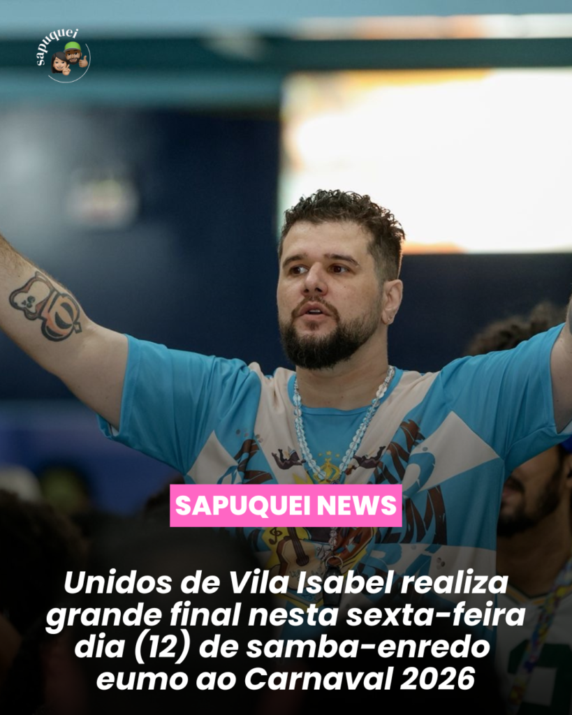 Unidos de Vila Isabel realiza grande final de samba-enredo rumo ao Carnaval 2026