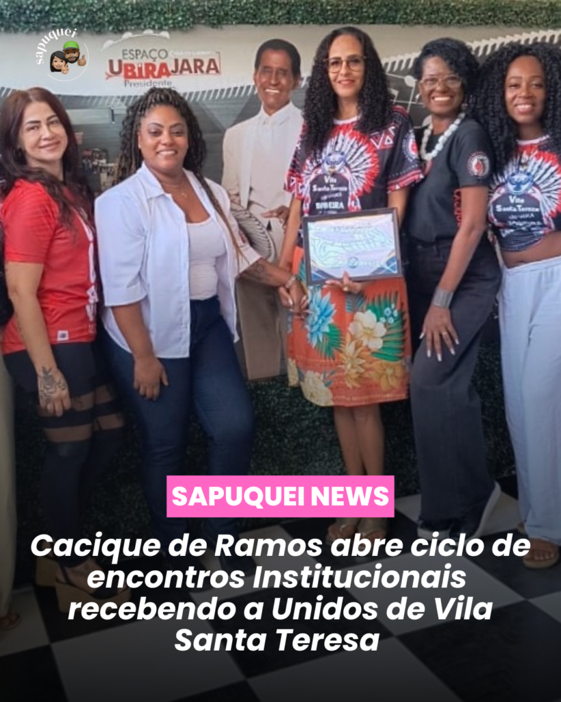 Cacique de Ramos abre ciclo de encontros institucionais recebendo a Unidos de Vila Santa Tereza