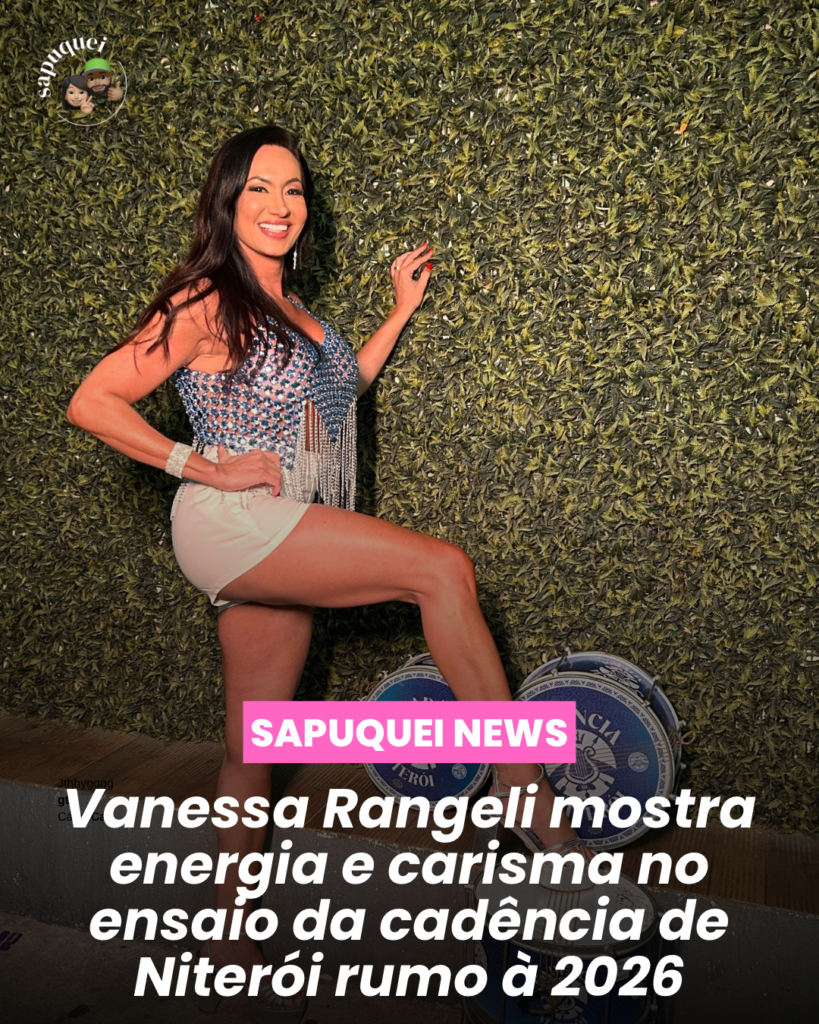🥁🔥 Vanessa Rangeli esquenta os tamborins com a Cadência de Niterói! 🔥🥁