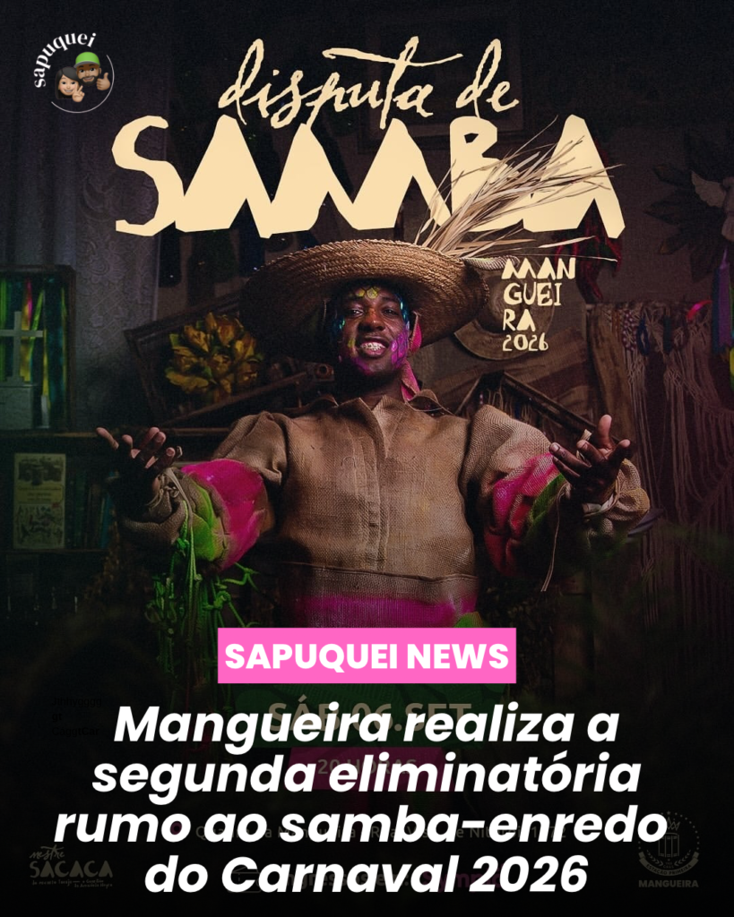 Mangueira realiza segunda eliminatória rumo ao samba-enredo do Carnaval 2026