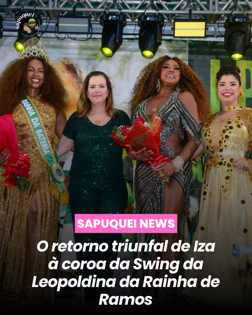 IZA é coroada Rainha de Bateria da Imperatriz Leopoldinense
