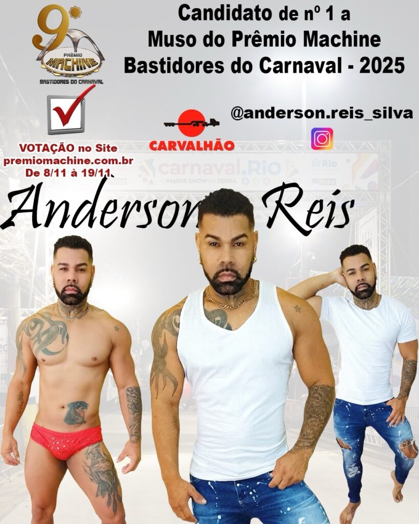 Prêmio Machine – Bastidores do Carnaval celebra 9 anos com homenagens a Maria Augusta e Serginho nesta sexta (21/11)