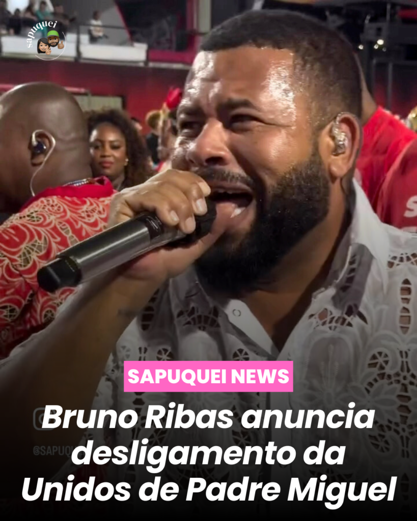 Bruno Ribas anuncia desligamento da Unidos de Padre Miguel