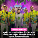 Após atuar nos carnavais do Rio e de São Paulo, Diego Carbonell retorna a Belém para fortalecer a sustentabilidade do carnaval Paraense