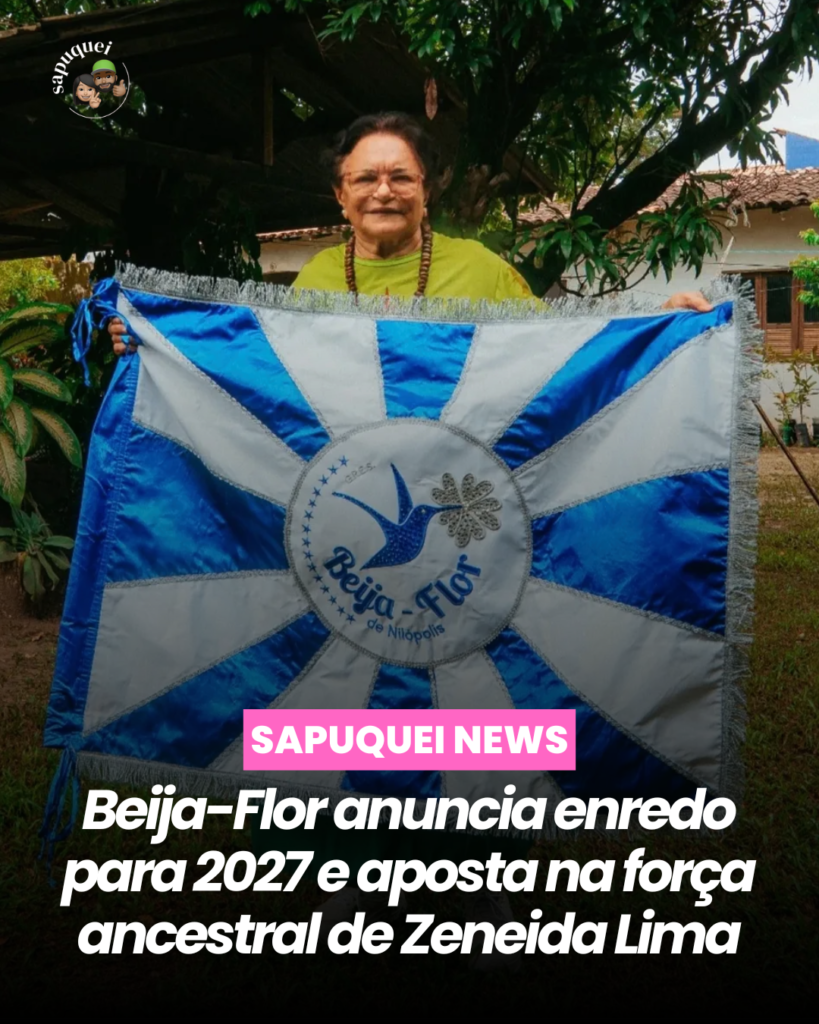 Beija-Flor anuncia enredo para 2027 e aposta na força ancestral de Zeneida Lima