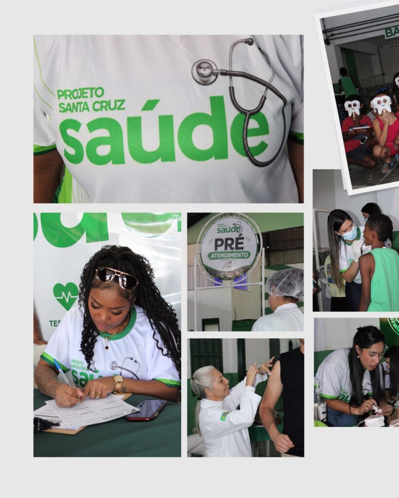 Acadêmicos de Santa Cruz promove mais uma edição do projeto Santa Cruz Saúde com serviços gratuitos para a comunidade