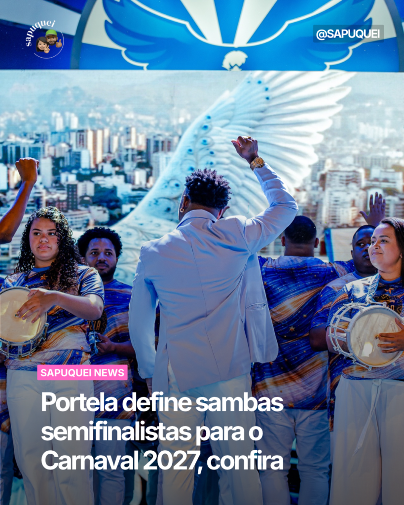 Portela define sambas semifinalistas para o Carnaval 2027