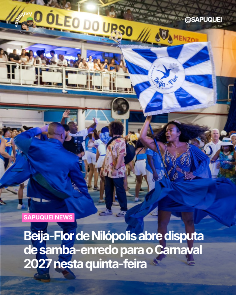 Beija-Flor de Nilópolis abre disputa de samba-enredo para o Carnaval 2027 nesta quinta-feira