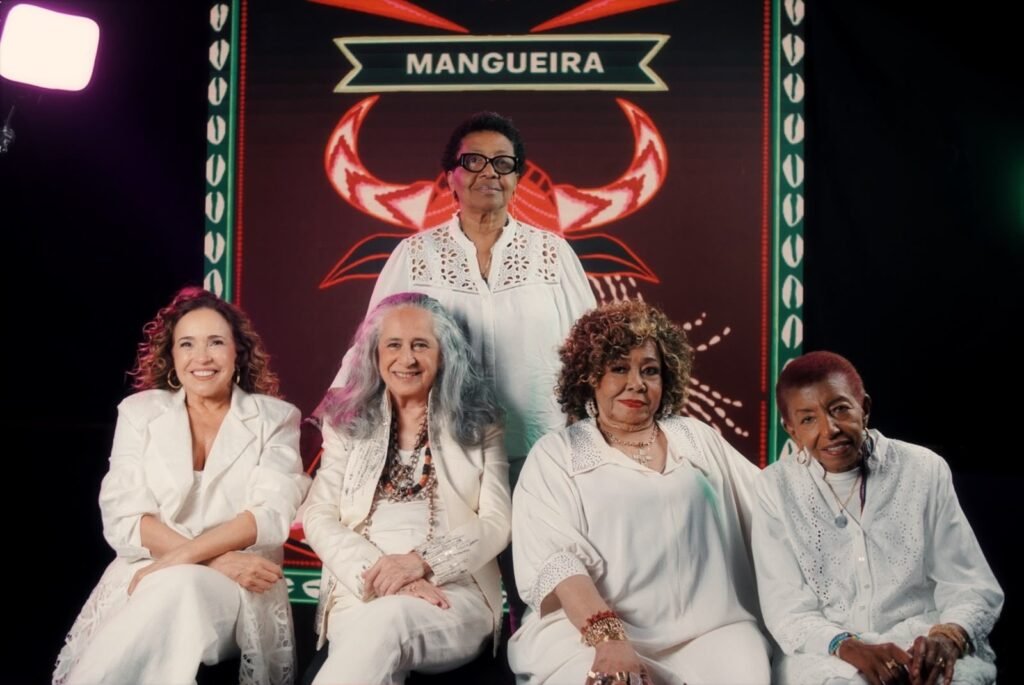 Alcione, Leci Brandão, Maria Bethânia e Daniela Mercury se unem no samba da Mangueira para 2027
