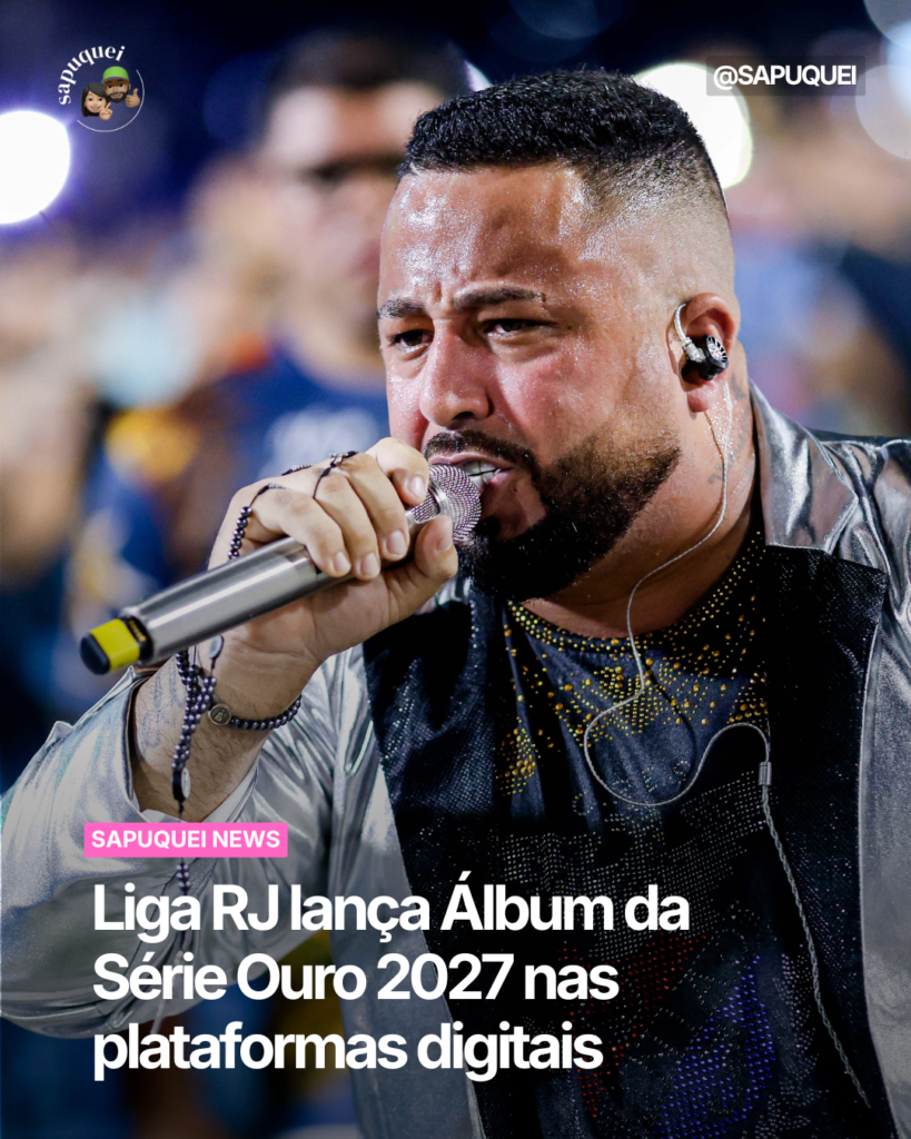 Liga RJ lança álbum da Série Ouro 2027 nas plataformas digitais